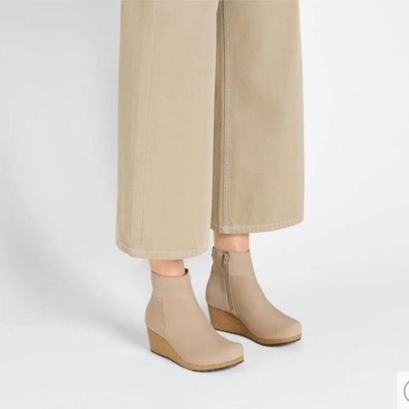 BIRKENSTOCK Ebba Suede Leather - Roast Boots - Picture 1 of 8